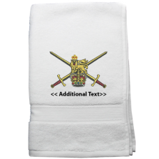 Personalised Army Military Terry Cotton Towel
