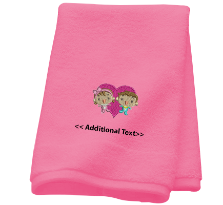 Personalised Babies Gift Towels Terry Cotton Towel