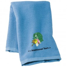 Personalised Dog Custom Embroidered  Terry Cotton Towel