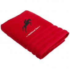 Personalised Horse Jumper Custom Embroidered  Terry Cotton Towel