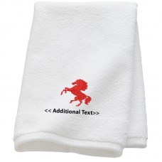 Personalised Horse Custom Embroidered  Terry Cotton Towel