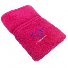 Personalised Horse Custom Embroidered  Terry Cotton Towel Personalised Horse Custom Embroidered  Terry Cotton Towel