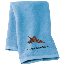 Personalised  Air Force Jet Military Towels Terry Cotton Towel Personalised  Air Force Jet Military Towels Terry Cotton Towel