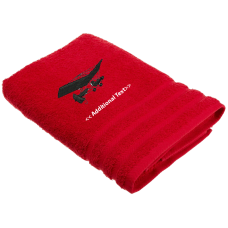 Personalised Microlight Military Terry Cotton Towel