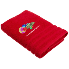 Personalised Space Shuttle Custom Embroidered Terry Cotton Towel Personalised Space Shuttle Custom Embroidered Terry Cotton Towel