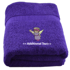 Personalised Angel Religious Towels Terry Cotton Towel