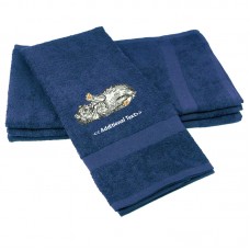 Personalised Cat  Custom Embroidered Terry Cotton Towel