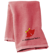 Personalised Bells Seasonal Towels Terry Cotton Towel