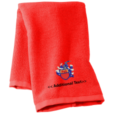 Personalised Badge  Military Towels  Terry Cotton Towel