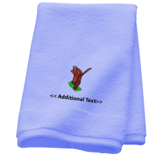 Personalised Cricket  Sports Towels Terry Cotton Towel Personalised Cricket  Sports Towels Terry Cotton Towel