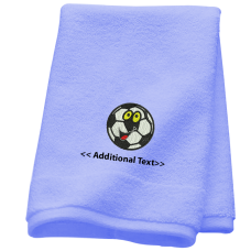 Personalised Cartoon Football  Sports Towels Terry Cotton Towel Personalised Cartoon Football  Sports Towels Terry Cotton Towel