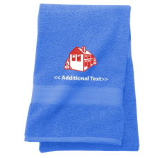 Personalised  House Custom Embroidered Terry Cotton Towel Personalised  House Custom Embroidered Terry Cotton Towel