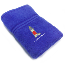 Personalised Light House Custom Embroidered Terry Cotton Towel Personalised Light House Custom Embroidered Terry Cotton Towel