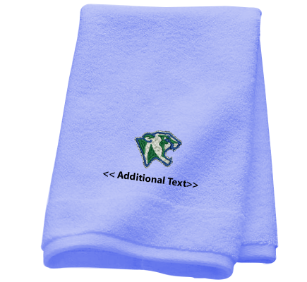 Personalised Cougar Head Sports Towels Terry Cotton Towel