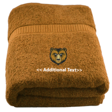 Personalised Bear Cubs Sports Towels Terry Cotton Towel Personalised Bear Cubs Sports Towels Terry Cotton Towel