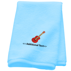 Personalised Acoustic Guitar Hobby Towels Terry Cotton Towel Personalised Acoustic Guitar Hobby Towels Terry Cotton Towel