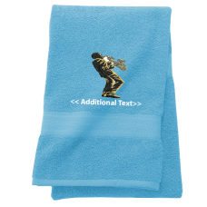 Personalised Jazz Man Hobby Towels Terry Cotton Towel Personalised Jazz Man Hobby Towels Terry Cotton Towel