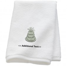 Personalised 3 Tier Cake Gift Towels Terry Cotton Towel Personalised 3 Tier Cake Gift Towels Terry Cotton Towel