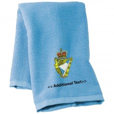 Personalised Royal Irish Regiment Military Towels Terry Cotton Towel