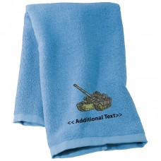 Personalised Tank  Military Towels  Terry Cotton Towel Personalised Tank  Military Towels  Terry Cotton Towel