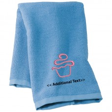 Personalised Cake Gift Towels Terry Cotton Towel